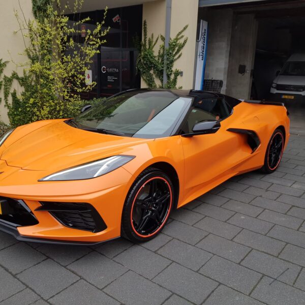 Corvette protéger avec un PPF