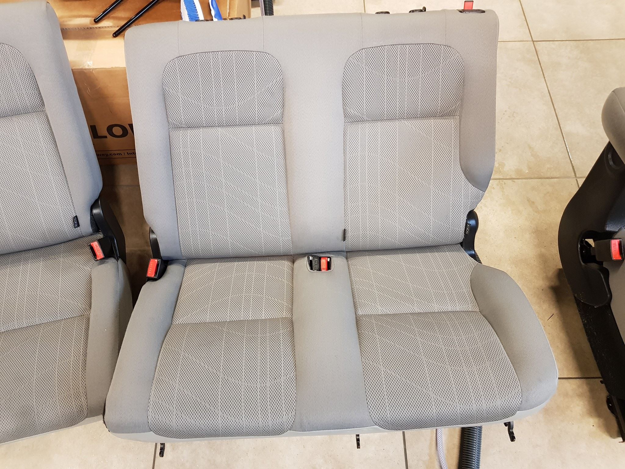 photo de sièges après le nettoyage