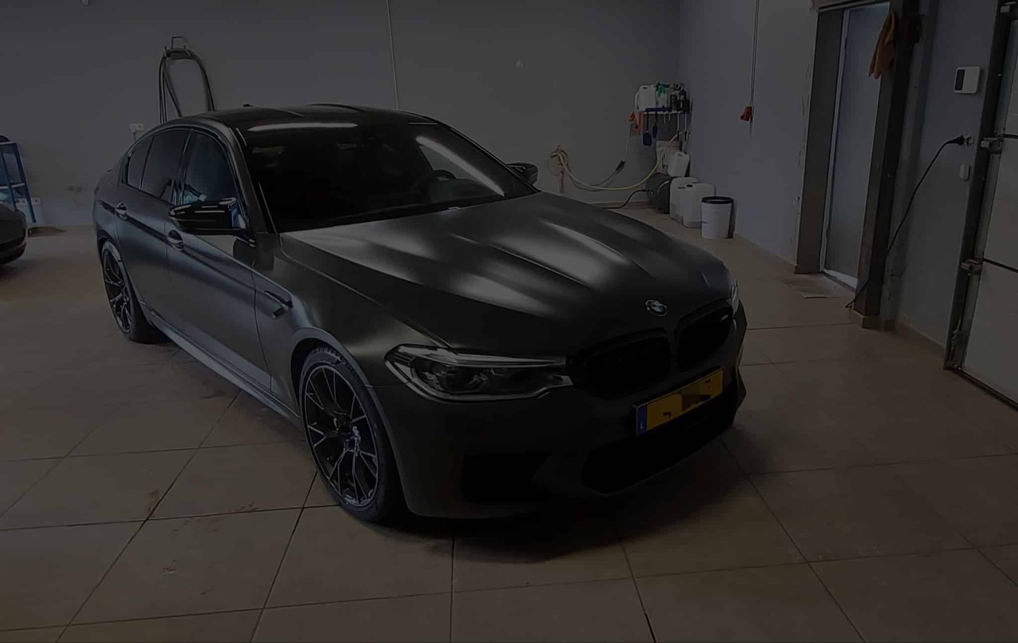 photo d'une mercedes avec une protection céramique