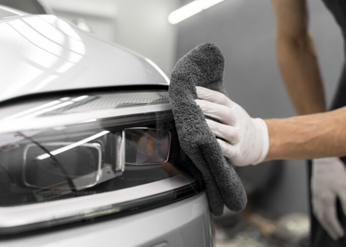 photo d'un séchage de la carrosserie